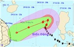 Công điện ứng phó cơn bão Tokage trên biển Đông