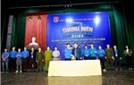 Đoàn Thanh niên Cảng HKQT Nội Bài cùng Liên cơ sở Đoàn tổ chức lễ mít tinh hưởng ứng Tháng Thanh niên năm 2023