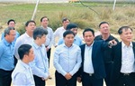 Bộ trưởng Nguyễn Văn Thắng đến thăm và kiểm tra Công trình xây dựng Đài KSKL Điện Biên