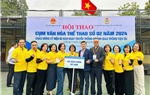 Khai mạc Hội thao Cụm Văn hóa - Thể thao số 2 Công đoàn Giao thông vận tải Việt Nam năm 2024