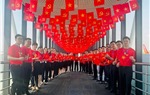 Tuần lễ mặc áo cờ đỏ sao vàng tại Cảng hàng không Phù Cát