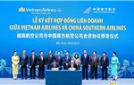 Vietnam Airlines chào mừng chuyến bay thứ 100.000 trên đường bay Việt Nam - Trung Quốc