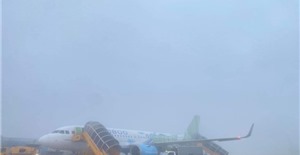 Sương mù dày đặc tại sân bay Vinh và Đồng Hới ảnh hưởng đến hoạt động bay